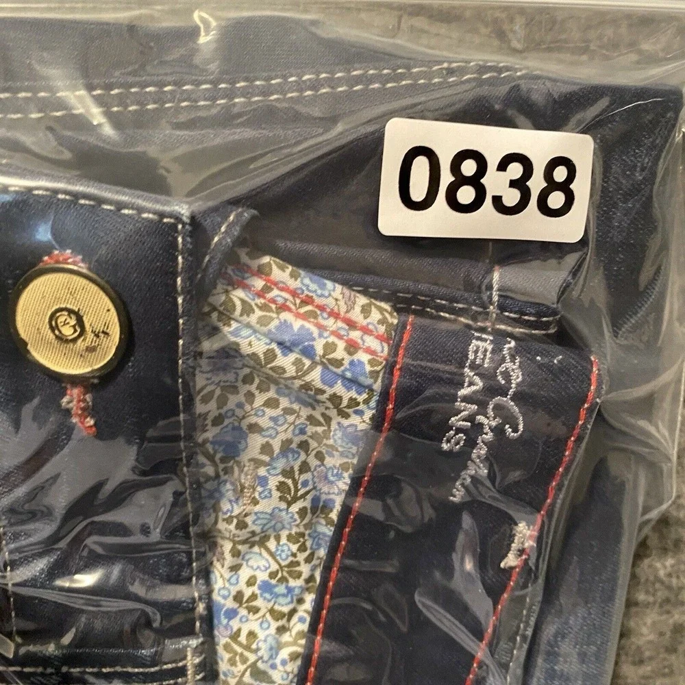 Robert Graham Jeans Mens 40x29 Blue Slim‎ Jim Dark Wash Denim 100% Cotton Italy